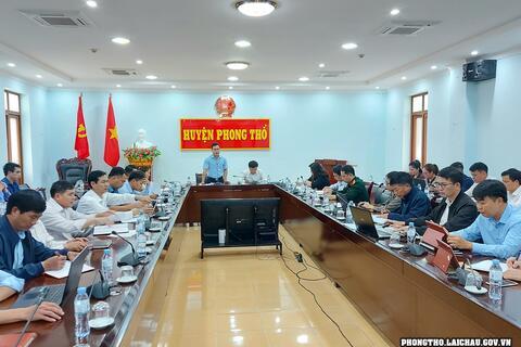 UBND huyện Phong Thổ triển khai kế hoạch, nhiệm vụ năm 2023
