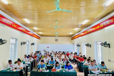 Đại hội Đại biểu MTTQ Việt Nam thị trấn lần V, nhiệm kỳ 2024-2029