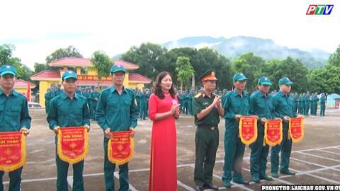 Ghi nhận hội thao dân quân cơ động huyện Phong Thổ năm 2022
