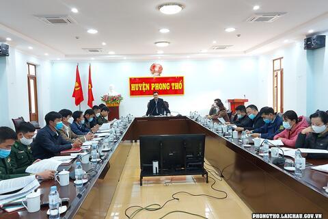 Ban Chỉ đạo 389 huyện Phong Thổ triển khai nhiệm vụ, giải pháp năm 2022