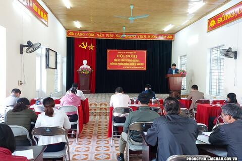 Đảng bộ thị trấn Phong Thổ tổng kết công tác Đảng năm 2021