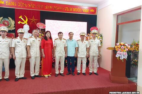 Công an huyện Phong Thổ tổ chức Lễ kỷ niệm 60 năm Ngày truyền thống lực lượng Cảnh sát Nhân dân