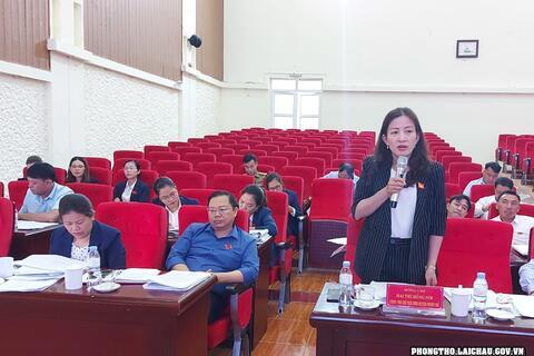 Kỳ họp thứ 9 HĐND huyện Phong Thổ khóa XXI, nhiệm kỳ 2021 - 2026