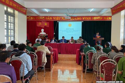 Đại biểu HĐND tỉnh, huyện tiếp xúc cử tri tại 2 xã Mồ Sì San và Pa Vây Sử