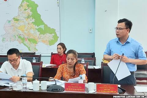 Kỳ họp thứ 10 Chuyên đề - HĐND huyện Phong Thổ  khóa XXI, nhiệm kỳ 2021-2026