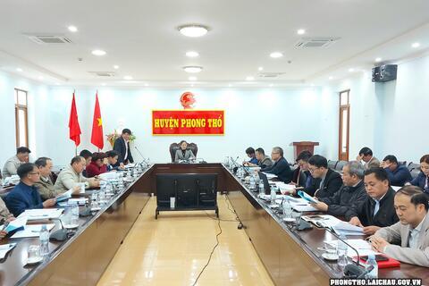 Ban đại diện HĐQT - NHCS huyện Phong Thổ triển khai nhiệm vụ năm 2023