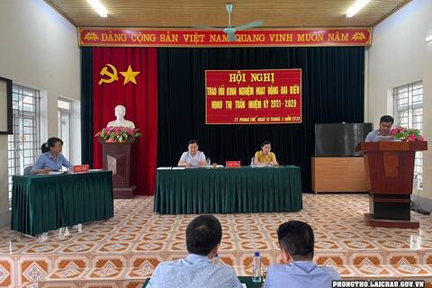 Thường trực HĐND Thị trấn Phong Thổ tổ chức Hội nghị trao đổi kinh nghiệm hoạt động của các đại biểu HĐND Thị trấn