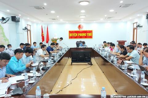 Phong Thổ sơ kết Chương trình MTQG xây dựng nông thôn mới 6 tháng đầu năm 2023