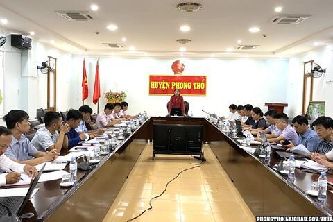 Phiên họp lần thứ ba năm 2023 Ban đại diện Hội đồng quản trị Ngân hàng chính sách xã hội huyện Phong Thổ