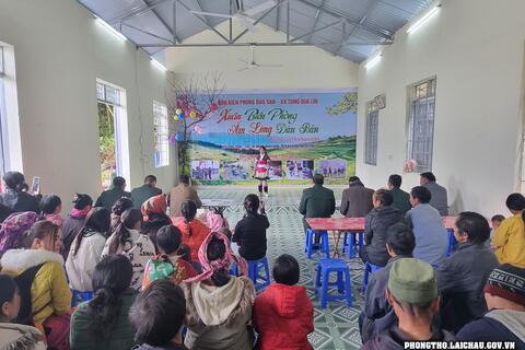 Chương trình: “Xuân biên phòng ấm lòng dân bản” Tết Nguyên đán Giáp Thìn năm 2024 tại xã Tung Qua Lìn, huyện Phong Thổ, tỉnh Lai Châu