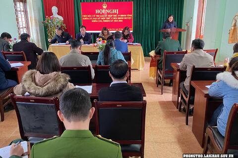 Đoàn đại biểu HĐND tỉnh, huyện tiếp xúc cử tri tại 2 xã Vàng Ma Chải và Mồ Sì San
