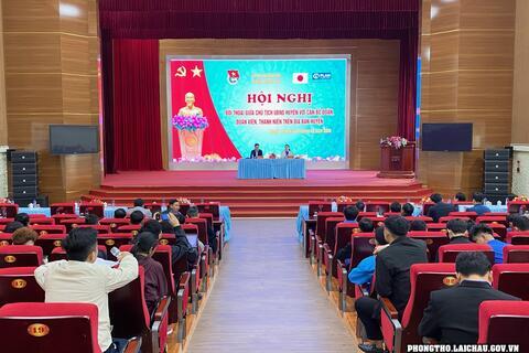 Hội nghị đối thoại giữa Chủ tịch UBND huyện với cán bộ Đoàn, đoàn viên, thanh niên trên địa bàn huyện Phong Thổ năm 2024