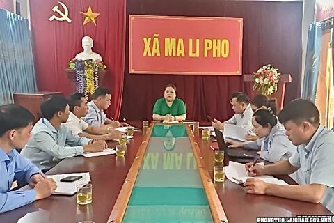 Thường trực HĐND huyện Phong Thổ kiểm tra, nắm tình hình việc triển khai thực hiện nhiệm vụ công tác của Thường trực HĐND các xã, thị trấn năm 2024.