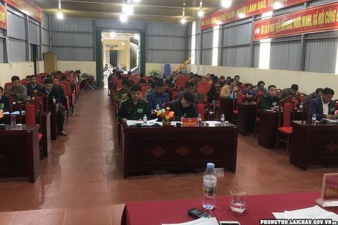 Đại hội đại biểu Ủy ban MTTQ Việt Nam xã Dào San, nhiệm kỳ 2024 - 2029
