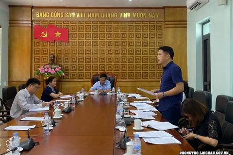 Huyện ủy Phong Thổ tổ chức giao ban khối Đảng quý I/2024