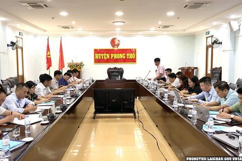 Phiên họp lần thứ hai năm 2024 Ban đại diện Hội đồng quản trị Ngân hàng chính sách xã hội huyện Phong Thổ