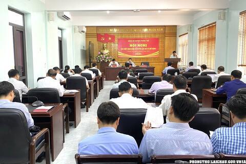 Hội nghị ban chấp hành đảng bộ huyện Phong Thổ lần thứ 20 (mở rộng)