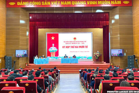 Bế mạc Kỳ họp thứ Hai mươi tư HĐND huyện Phong Thổ khóa XXI, nhiệm kỳ 2021-2026