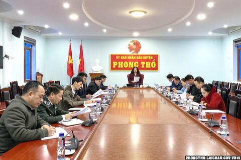 HĐND huyện Phong Thổ họp rút kinh nghiệm tổ chức kỳ họp thứ hai mươi tư