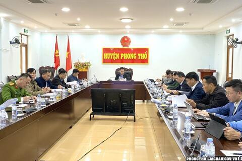 Họp Ban Tổ chức Lễ hội Then Kin Pang năm 2025