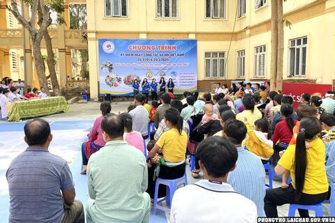Trung tâm y tế huyện Phong Thổ kỷ niệm ngày công tác xã hội Việt Nam