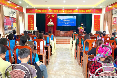“Đồng hành cùng phụ nữ biên cương” năm 2025 tại xã Huổi Luông