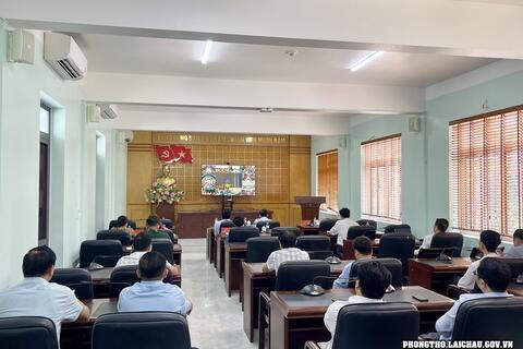 Hội nghị quán triệt Kết luận số 132 của Bộ Chính trị về công tác phòng, chống và kiểm soát ma túy