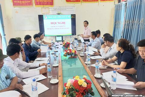 NHCSXH huyện tập huấn nghiệp vụ tín dụng, chính sách năm 2025 tại xã Ma Li Pho