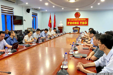 Lai Châu: Họp Ban Chỉ huy phòng chống thiên tai và tìm kiếm cứu nạn tỉnh