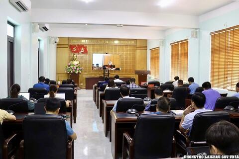 Trực tuyến Hội nghị Báo cáo viên Trung ương tháng 6