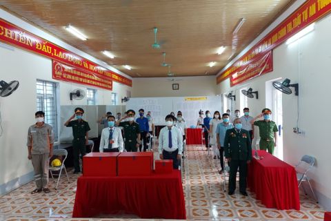 Phong Thổ: Đã hoàn thành 99,99% cử tri đi bầu cử