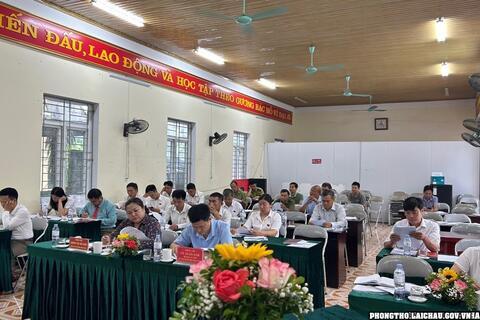 Hội đồng nhân dân thị trấn Phong Thổ tổ chức kỳ họp thứ VII HĐND thị trấn khóa XXI, nhiệm kỳ 2021-2026