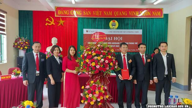 CĐCS thành viên AgriBank chi nhánh huyện Phong Thổ Đại hội lần thứ VI, nhiệm kỳ 2023 - 2028