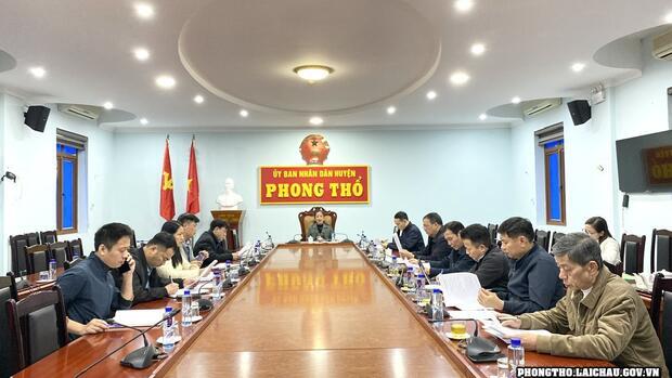 Phong Thổ đánh giá kết quả hoạt động của tuyến Phố đi bộ