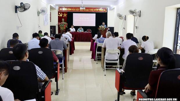 Hội nghị Ban Chấp hành Đảng ủy xã Mường So (mở rộng)