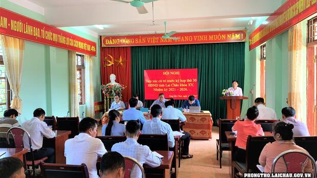 Đoàn đại biểu HĐND tỉnh, huyện tiếp xúc cử tri tại 2 xã Vàng Ma Chải và Mồ Sì San