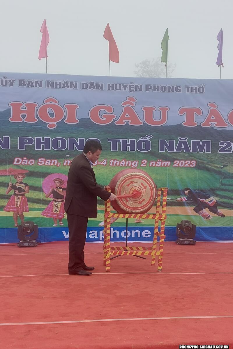 Huyện Phong Thổ khai mạc Lễ hội Gầu Tào năm 2023