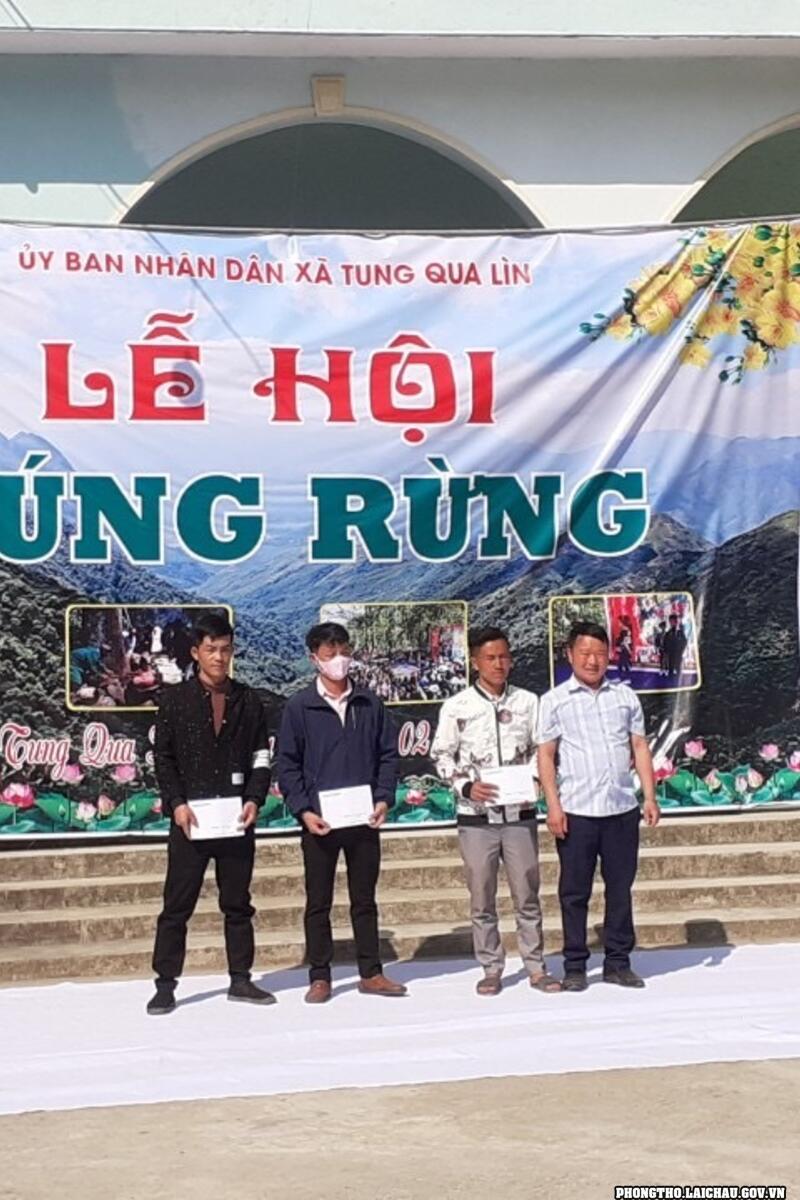 Xã Tung Qua Lìn tổ chức Lễ hội Cúng Rừng xuân Giáp Thìn năm 2024