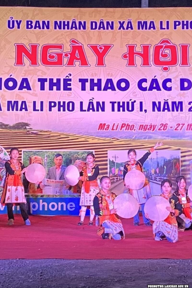Sôi nổi ngày hội Văn hóa, Thể thao các dân tộc xã Ma Li Pho, lần thứ I năm 2024