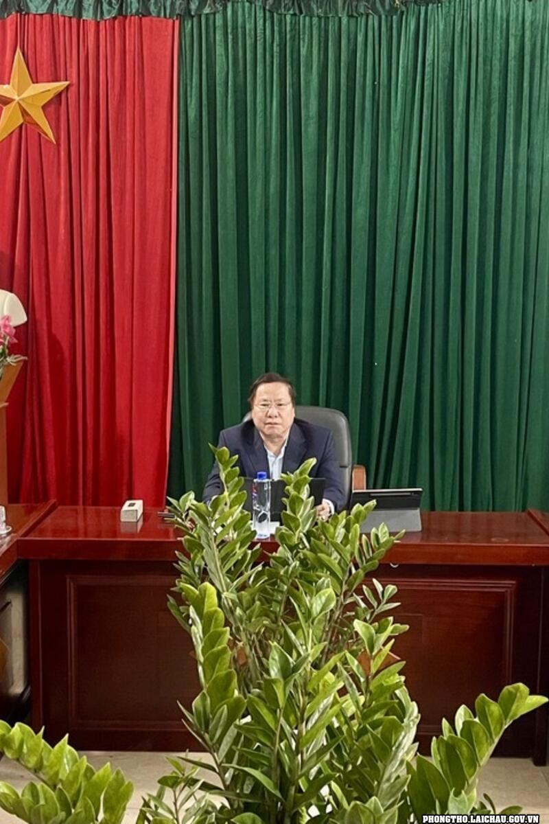 Phó Chủ tịch Thường trực UBND tỉnh kiểm tra công tác chuẩn bị tổ chức Lễ hội Then Kin Pang tỉnh Lai Châu năm 2025